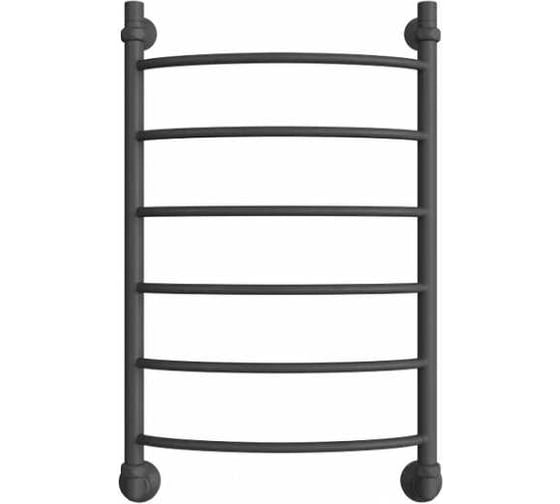 Изображение товара Водяной полотенцесушитель Двин r 80/50 1"-1/2" к3 графит 4657795056949