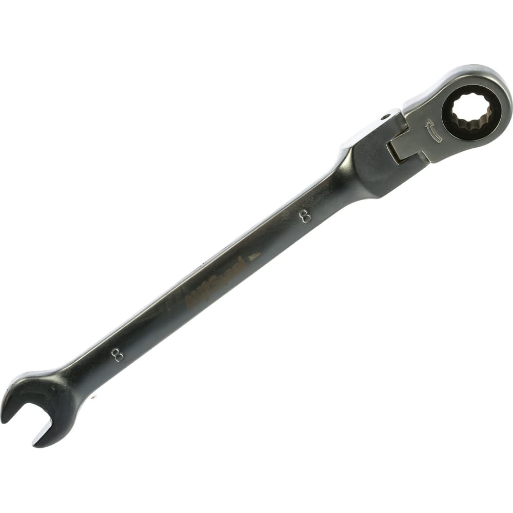 Комбинированный ключ трещоточный с шарниром 8мм av steel av-315208  - купить со скидкой
