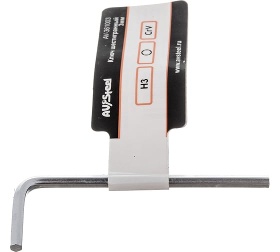 Изображение товара Шестигранный ключ 3мм AV Steel  AV-361003