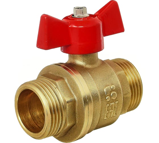 Изображение товара Шаровой кран БАЗ 11Б27п1 Ду20 А32/1 нр/нр бабочка PN40  серия Standart БАЗ.А32.1.20.НГ.40