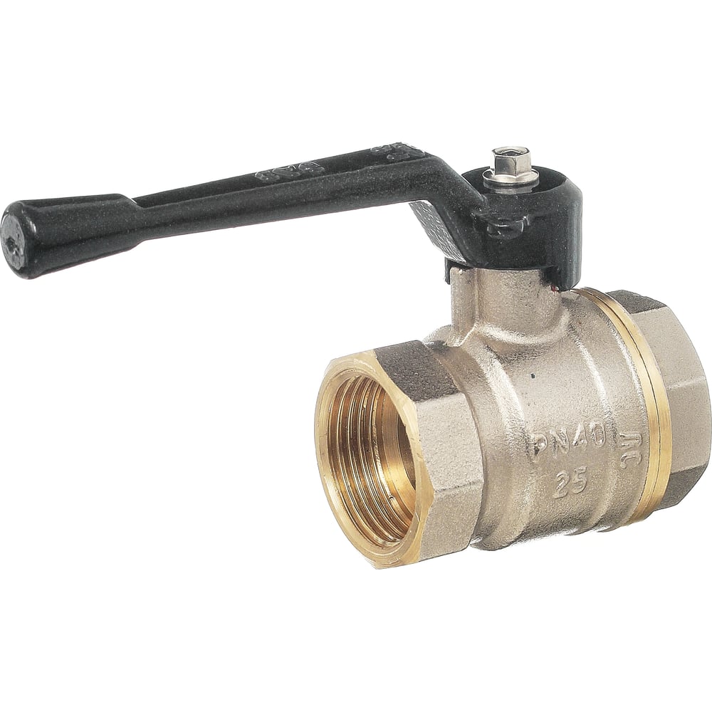 Изображение товара Шаровой кран БАЗ 11Б27п1 Ду32 А30 вр/вр рычаг никель