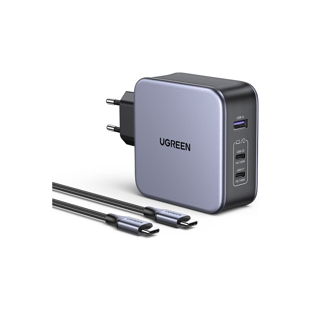 Сетевое зарядное устройство Ugreen проводной телефон texet tx 219 серый