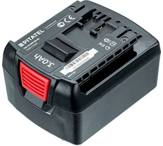 Изображение товара Аккумуляторная батарея для BOSCH (3 Ач, 14.4 В, Li-Ion) Pitatel TSB-143-BOS14B-30L