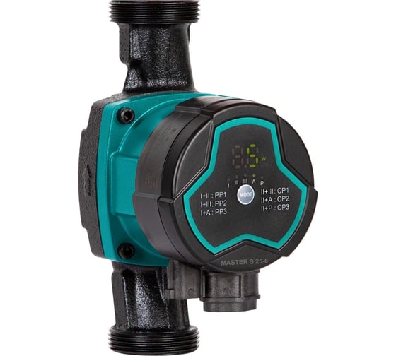 Изображение товара Насос циркуляционный SHINHOO MASTER S 25-4 230V 180мм 71111002