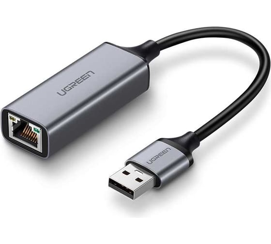 Изображение товара Сетевой адаптер Ugreen USB A 3.0 - LAN RJ45 1G 50922