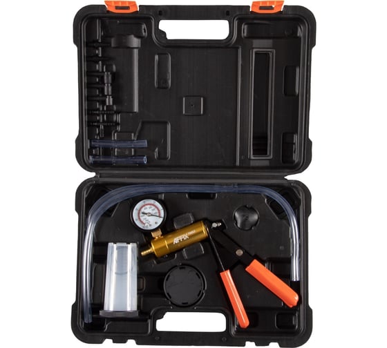 Изображение товара Вакуумметр AFFIX от -1 до 0 бар, комплект адаптеров, кейс, 15 предметов AF12030015C