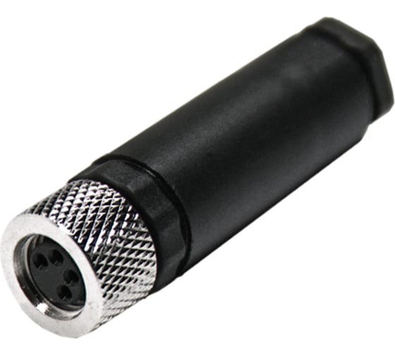 Изображение товара Соединитель клеммный, Розетка, Прямой с клеммником, Пластик 3-PINIP67 60 AC/DC NO/NC ТЕКО CS S481R-1 07-00034318