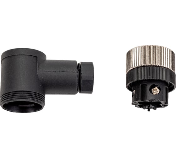 Изображение товара Соединитель клеммный, Розетка, Угловой с клеммником, Пластик 4-PINIP67 250 AC/DC NO/NC ТЕКО CS S255R-3 (PG7) 07-00034328