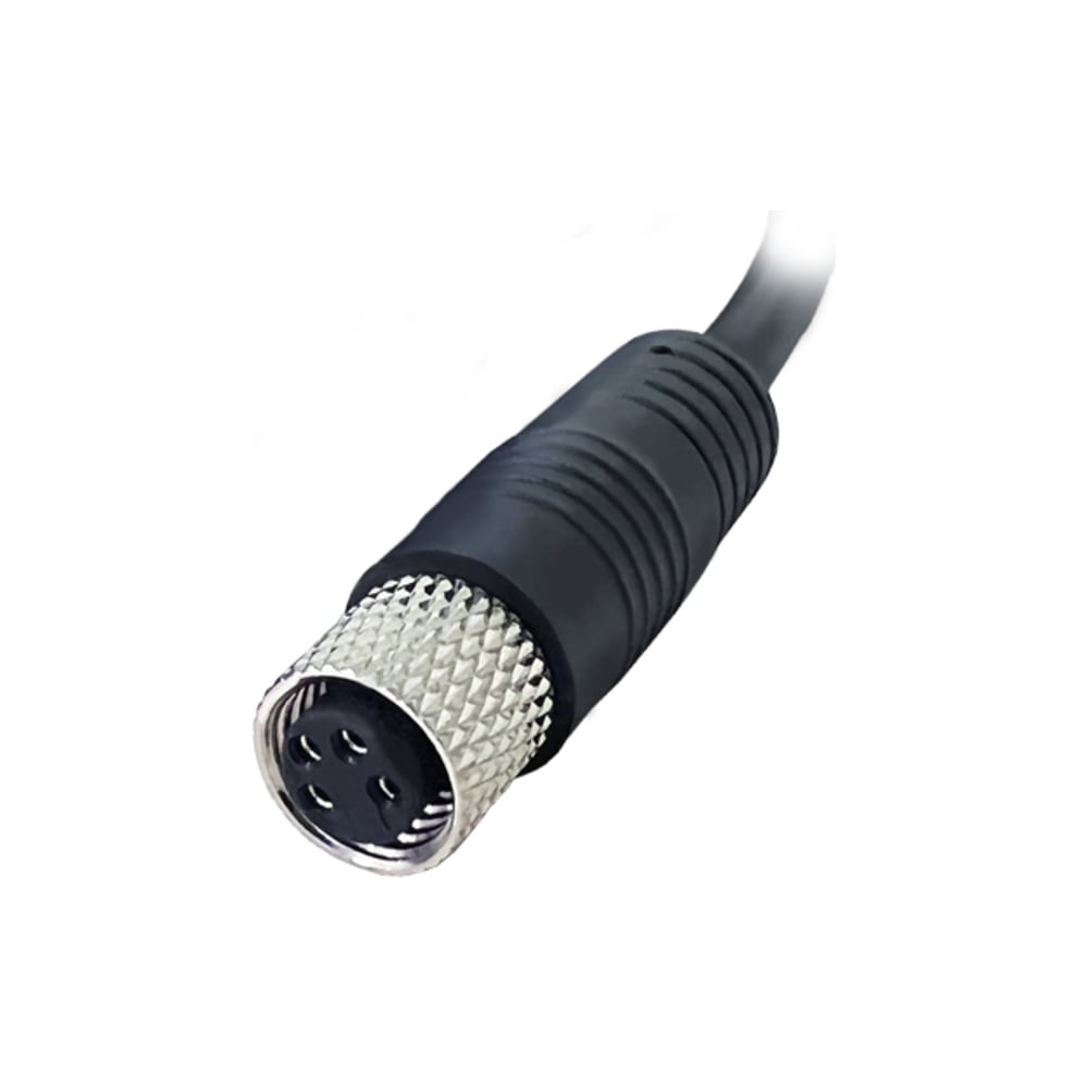 Изображение товара Соединитель кабельный ТЕКО CS S48R-3-2 с кабелем IP67 2м для M8