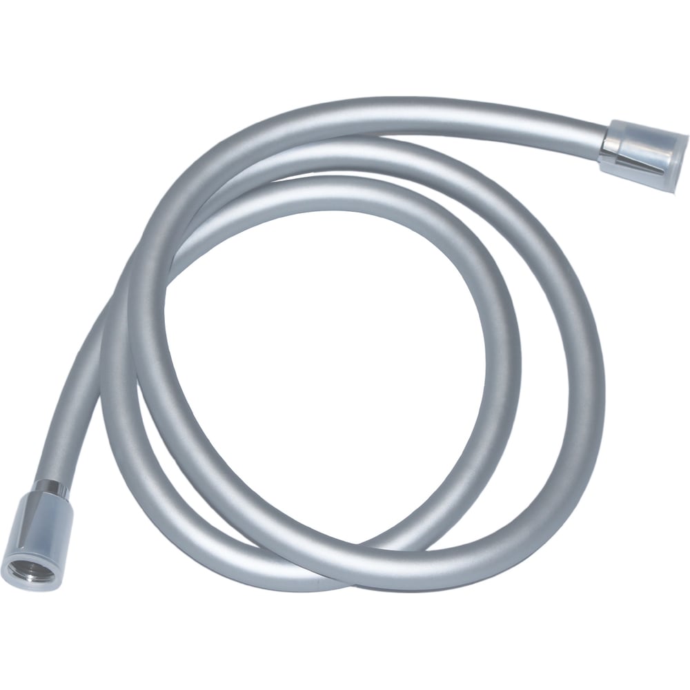 Изображение товара Силиконовый шланг для душа IDDIS 2м серебряный, защита от перекручивания