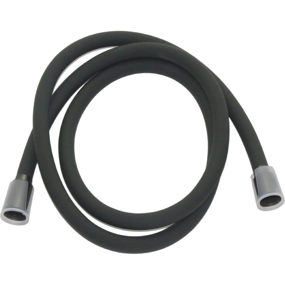 Изображение товара Шланг для душа IDDIS графитовый 2м силиконовый Optima Home