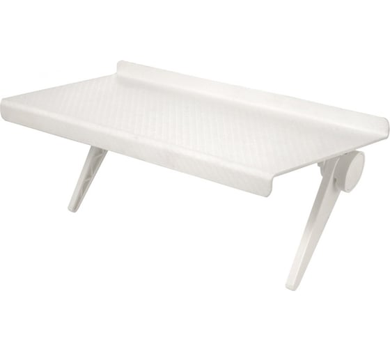 Изображение товара Полка UniTeki DM2611 на телевизор для роутера, приставки, ресивера white 20761