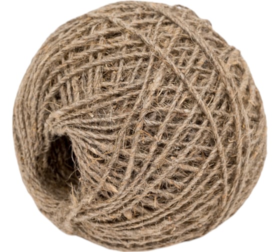 Изображение товара Шпагат MasterProf льняной, 100 м, 1.2 мм ДС.071604