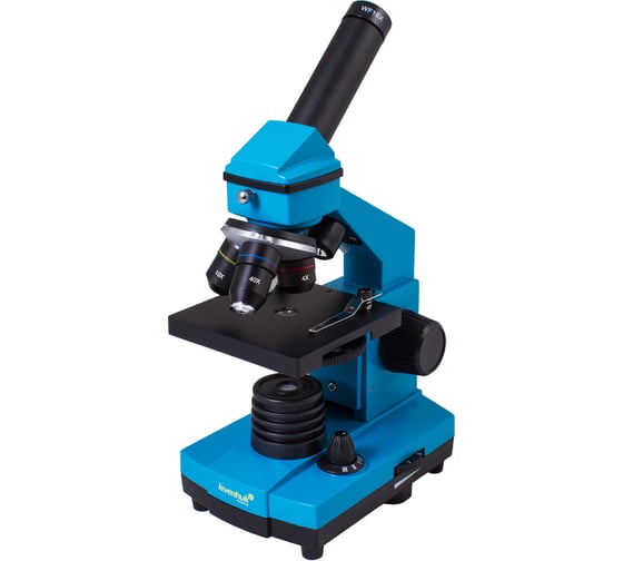 Изображение товара Микроскоп Levenhuk Rainbow 2L PLUS Azure\Лазурь 69043
