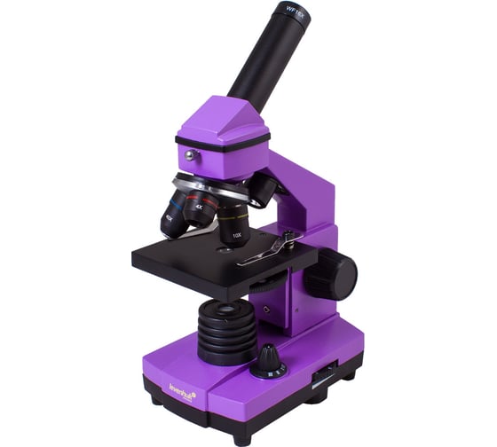 Изображение товара Микроскоп Levenhuk Rainbow 2L PLUS Amethyst\Аметист 69042