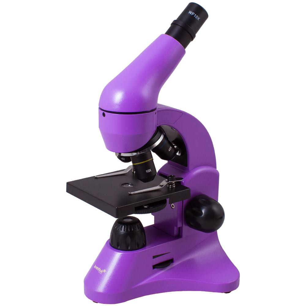 Микроскоп Levenhuk микроскоп школьный эврика 40х 320х инвертированный лайм