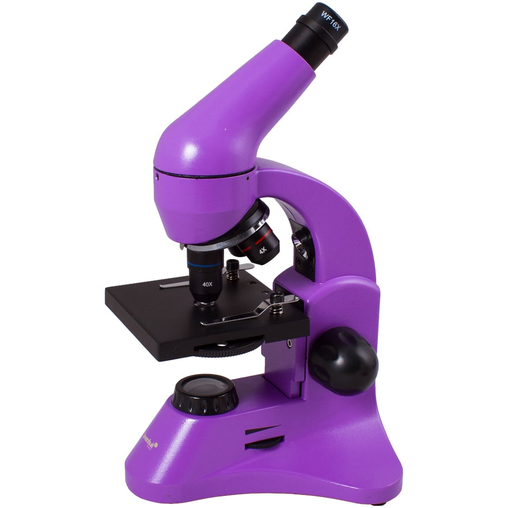 Микроскоп Levenhuk микроскоп levenhuk labzz m101 amethyst аметист 69033