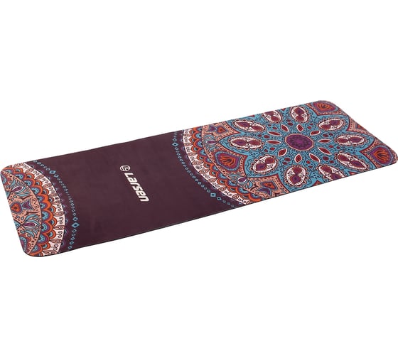 Изображение товара Коврик для фитнеса и йоги Larsen style 3 microfiber, 183x61x0.3см 4690222178890