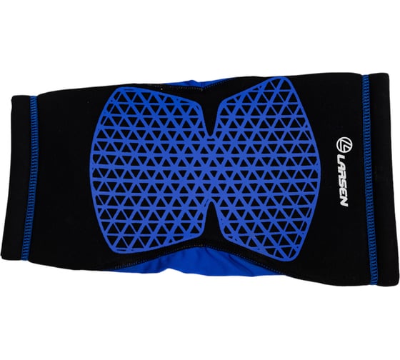 Изображение товара Суппорт колена Larsen nt60016 черный/синий, р.M 4690222169621