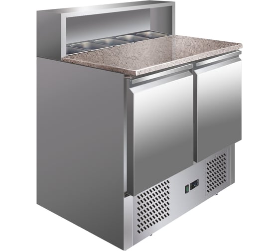Изображение товара Холодильный стол для пиццы Viatto Commercial ps900sec 162298