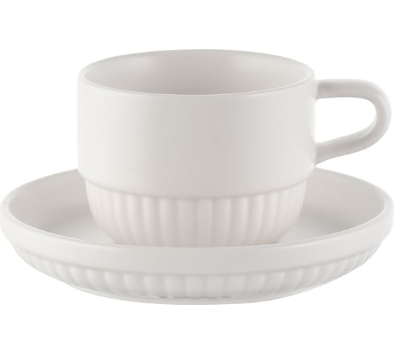 Изображение товара Чашка с блюдцем BILLIBARRI Urban Fringe 125 мл, керамика 806391302668