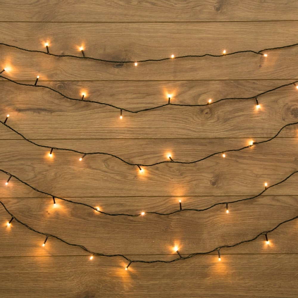 Изображение товара Гирлянда-нить Neon-Night 10 м, 80 LED, темно-зеленый ПВХ, тепло-белые