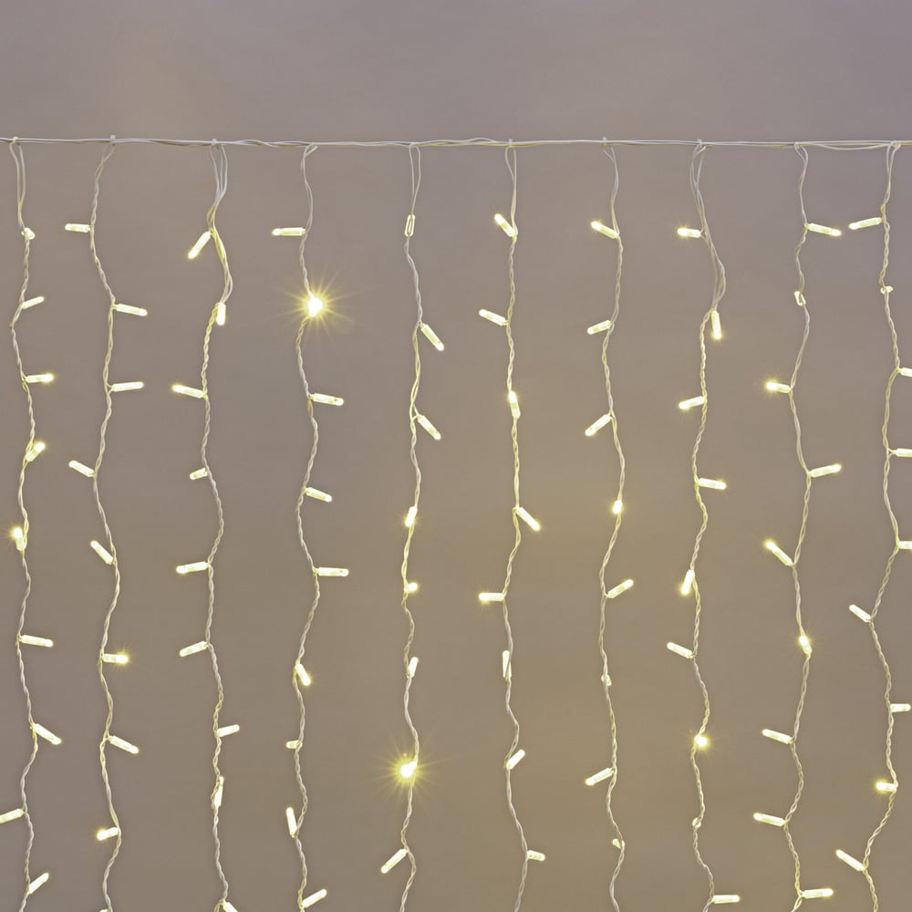 Изображение товара Гирлянда Neon-Night Занавес 2x1,5м 300 LED теплый белый уличная protection IP65