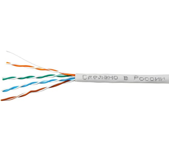 Изображение товара Кабель SkyNet Premium UTPнг(А)-LSLТx 4x2x0.51, медный, FLUKE TEST, кат.5e, однож., 305м, box, белый, CSP-UTP-LSLTx-4-CU