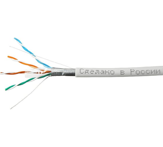 Изображение товара Кабель SkyNet Premium FTPнг(А)-LSLТx 4x2x0.51, медный, FLUKE TEST, кат.5e, однож., 305м, box, белый, CSP-FTP-LSLTx-4-CU