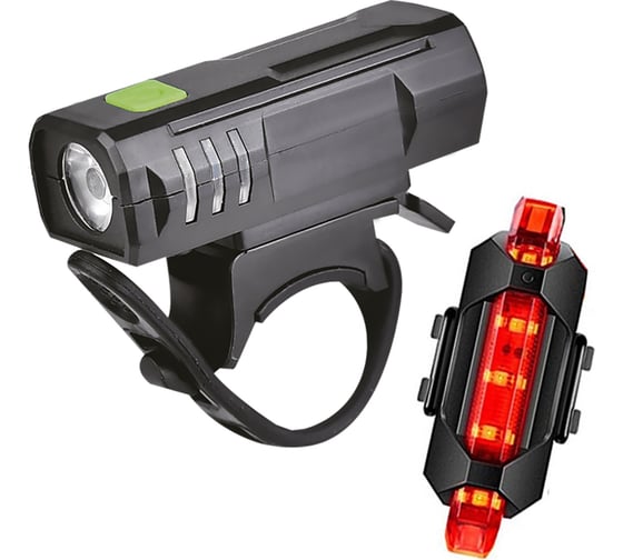 Изображение товара Велосипедный комплект фонарей GLANZEN BFL-1200-03-set КА-00008929
