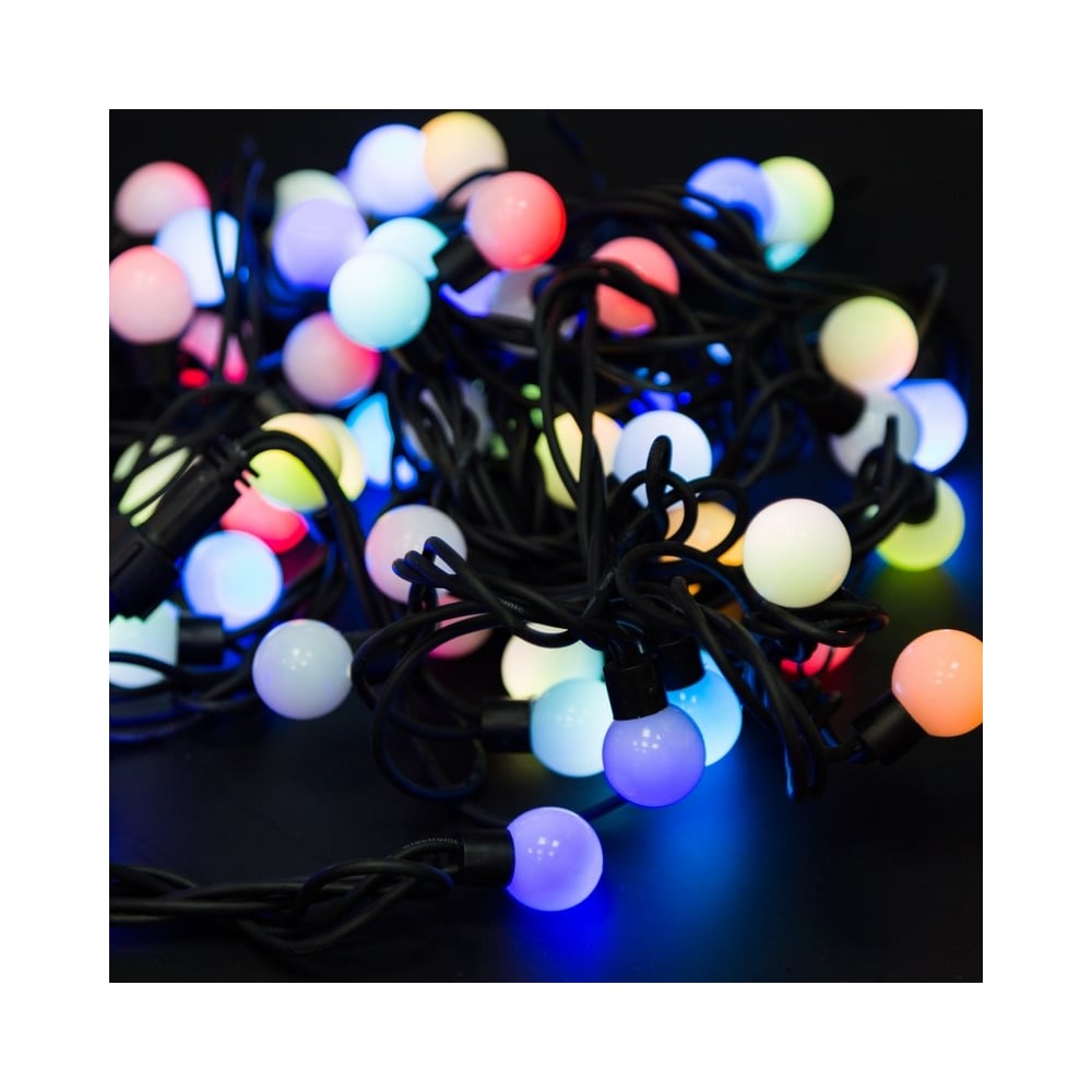 Мультишарики Neon-Night светодиодная гирлянда большие шарики rich led 5 м 20 шариков 220 в соединяемая розовая провод rl s5 20c 40b b p