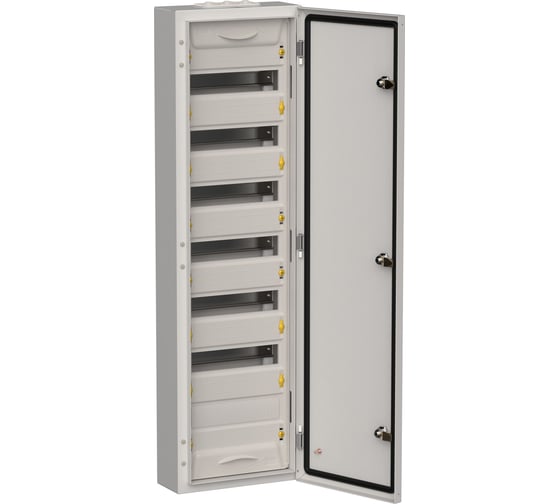 Изображение товара Корпус IEK Titan 5 щрн-84 (1x84) 1085x310x140, ip54, серый, металлический TI5-50-N-084-54-7035