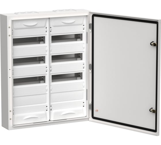 Изображение товара Корпус IEK Titan 5 щрн-96 (2x48) 710x570x140, ip54, белый, металлический TI5-50-N-2X048-54