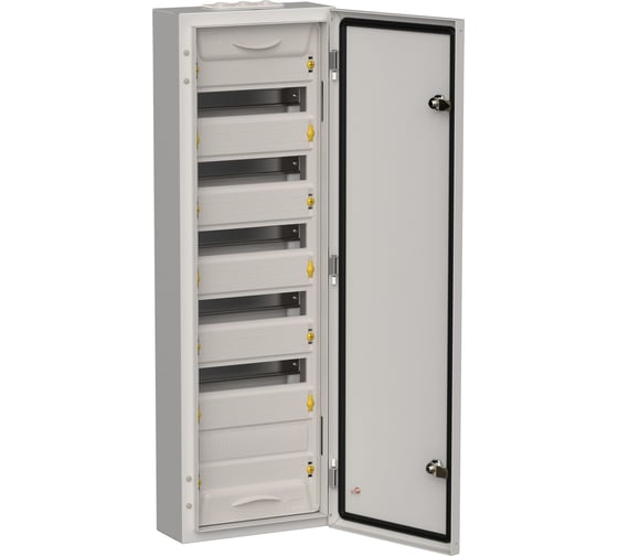 Изображение товара Корпус IEK Titan 5 щрн-72 (1x72) 960x310x140, ip54, серый, металлический TI5-50-N-072-54-7035