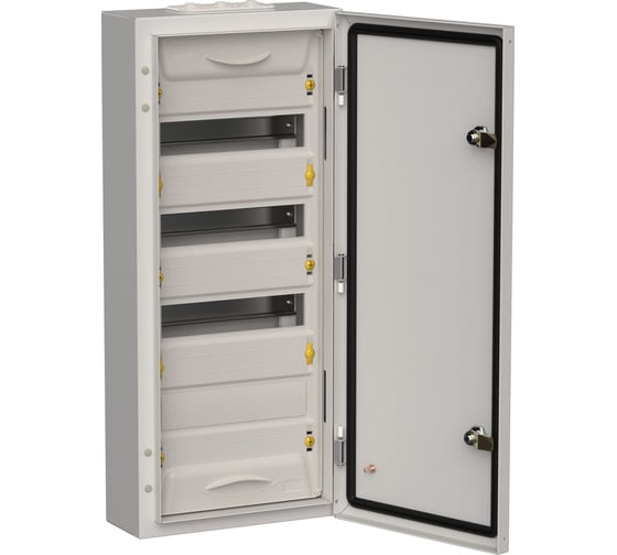 Изображение товара Корпус IEK Titan 5 щрн-48 (1x48) 710x310x140, ip54, серый, металлический TI5-50-N-048-54-7035