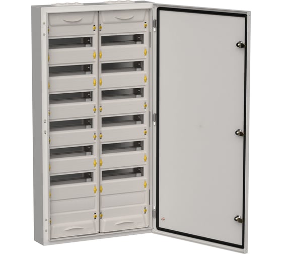 Изображение товара Корпус IEK Titan 5 щрн-168 (2x84) 1085x570x140, ip54, серый, металлический TI5-50-N-2X084-54-7035