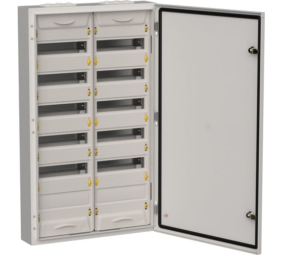 Изображение товара Корпус IEK Titan 5 щрн-144 (2x72) 960x570x140, ip54, серый, металлический TI5-50-N-2X072-54-7035