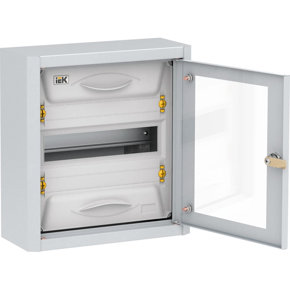 Корпус IEK Titan 5 щрн-12 прозрачная дверь, ip31, ухл3, металлический MKM16-N-012-31-Z-U