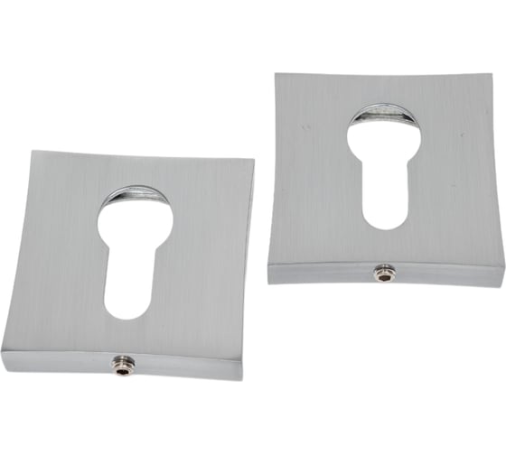 Изображение товара Квадратная накладка к ручке ORO&ORO хром матовый ET 13 SC