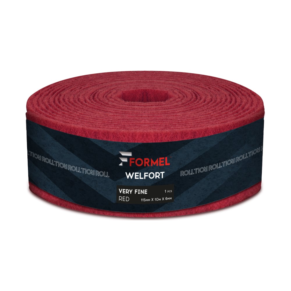 Изображение товара Войлок шлифовальный WelFort Very Fine красный 115 мм 10 м