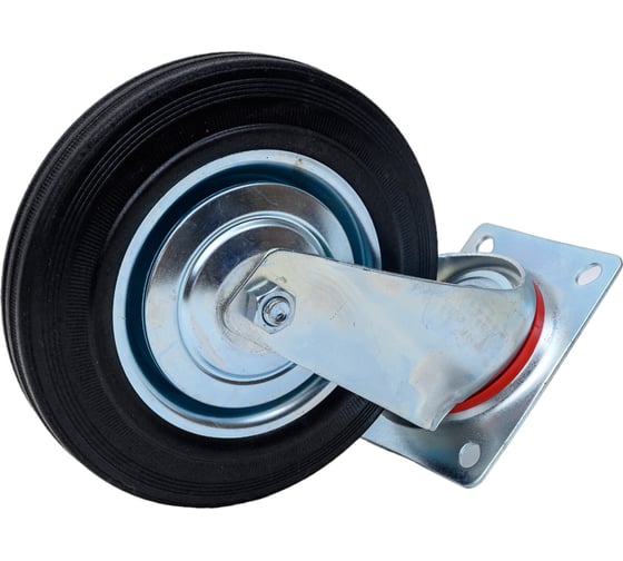 Изображение товара Колесо для строительных лесов поворотное 200 мм с подшипником SAMGRUPP SAMC-027001200