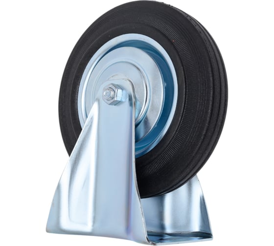 Изображение товара Колесо для строительных лесов неповоротное с подшипником 200 мм SAMGRUPP SAMC-027000200