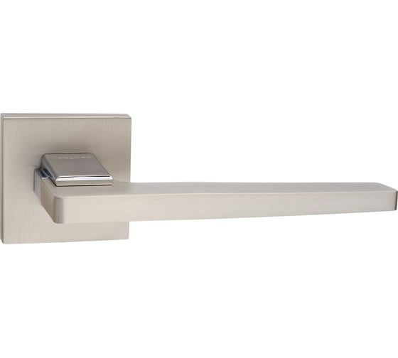 Изображение товара Дверная ручка ORO&ORO никель суперматовый/хром блестящий КВ 927-13 MSN/CP