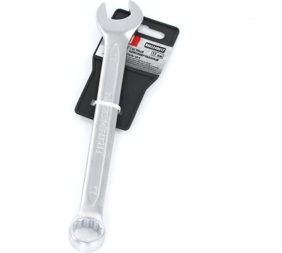 Изображение товара Комбинированный гаечный ключ REDMARK 17x17 мм, холодный штамп, CR-V RM3240617