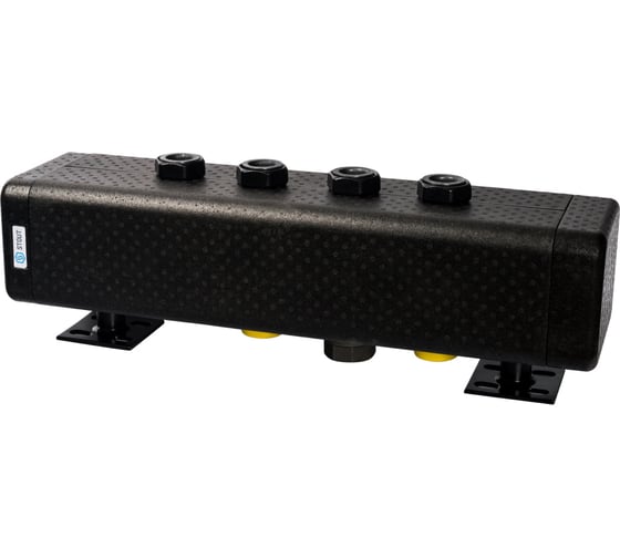 Изображение товара Стальной распределительный коллектор, 2 отопительных контура, в теплоизоляции DN 32 STOUT SDG-0016-005002