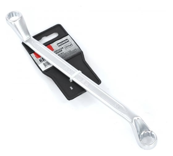 Изображение товара Накидной коленчатый ключ REDMARK 12x13 мм, холодный штамп, CR-V RM3240704