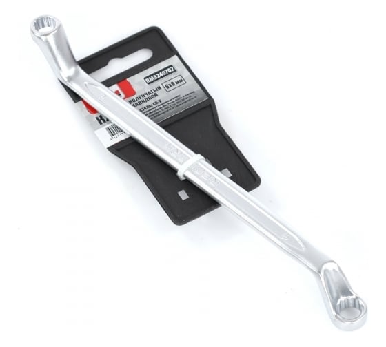 Изображение товара Накидной коленчатый ключ REDMARK 8x9 мм, холодный штамп, CR-V RM3240702