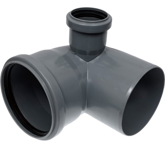 Изображение товара Отвод с выходом PRO AQUA COMFORT PP правый 110x50/87.5 10010587Rb