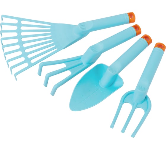 Изображение товара Пластиковый набор садового инструмента КЭС 4 предмета 21020032