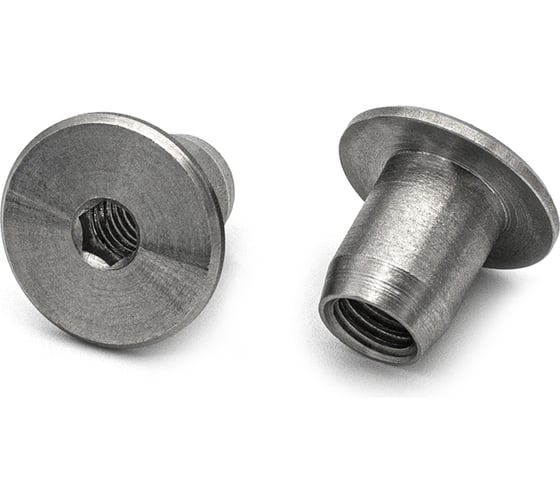 Изображение товара Гайка KREPFIELD нержавеющая, М5x9 мебельная стяжная art 9262, А1, 20 шт. в упак. 9262А1ГАЙКАМ5Х9-20